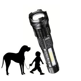 Portable LED Rechargeable Flashlight for Outdoor Walking